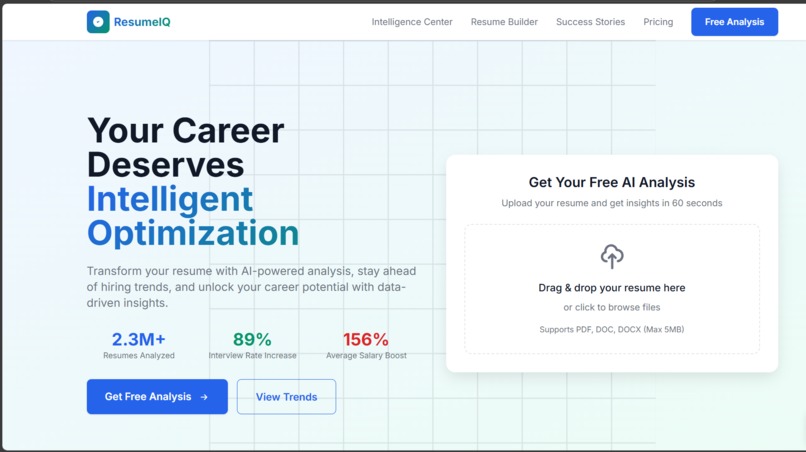 Smart Resume Analyzer – screenshot 1