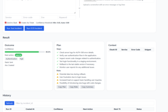 IT Incident Auto-Responder