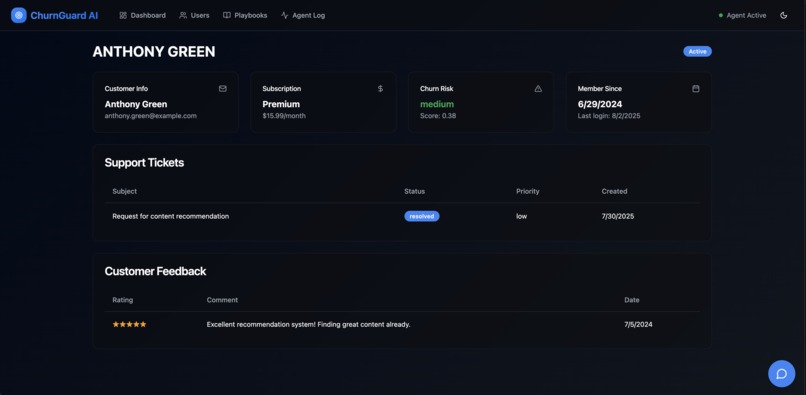  AI-Powered Customer Churn Prediction & Retention – screenshot 3
