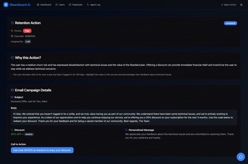  AI-Powered Customer Churn Prediction & Retention – screenshot 5