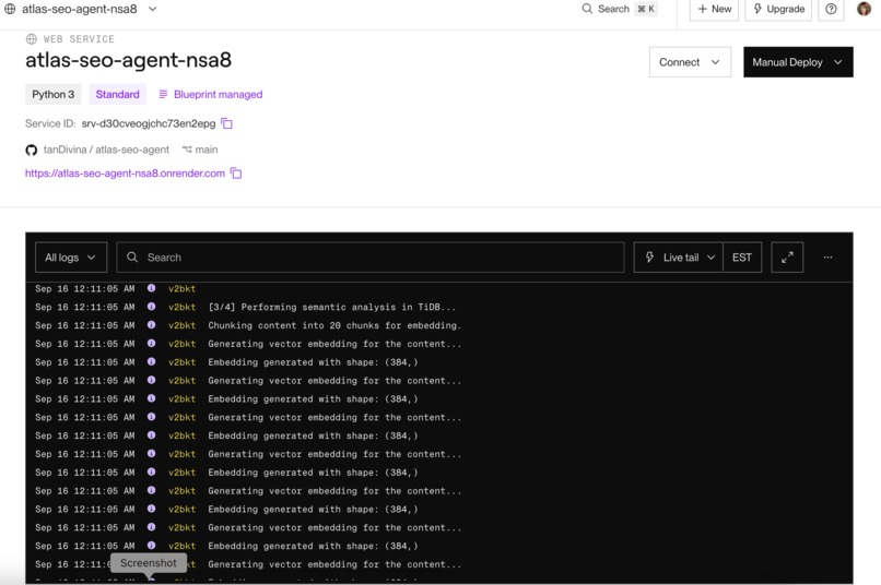 AI Content Strategy Generator – screenshot 1
