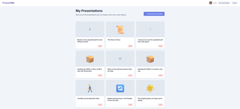 PresentMe – screenshot 4