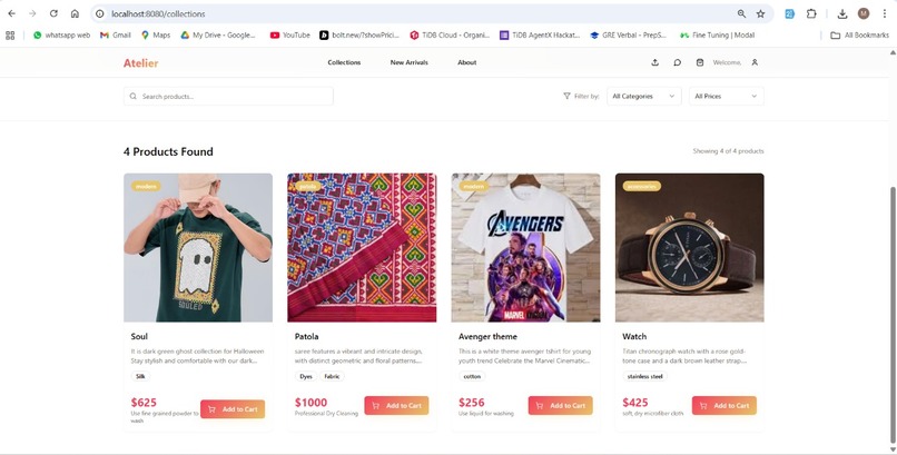 Atelier - Custom Fashion Design Platform – screenshot 2