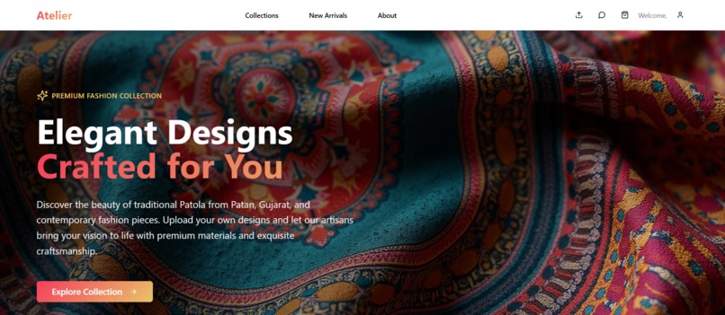 Atelier - Custom Fashion Design Platform – screenshot 1