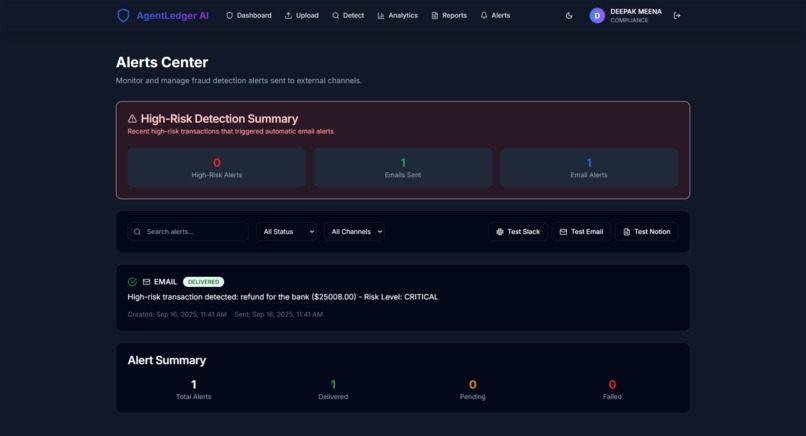 AgentLedger AI – screenshot 2