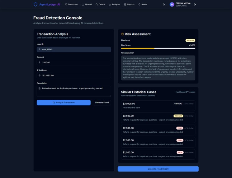 AgentLedger AI – screenshot 4
