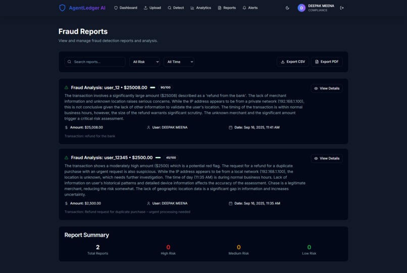 AgentLedger AI – screenshot 5