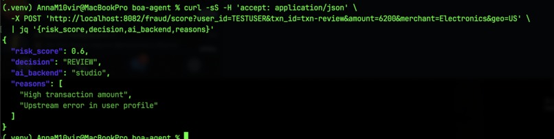 Bank of Anthos AI Agents – screenshot 9