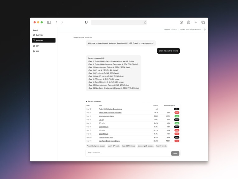 NewsQuantX – screenshot 3