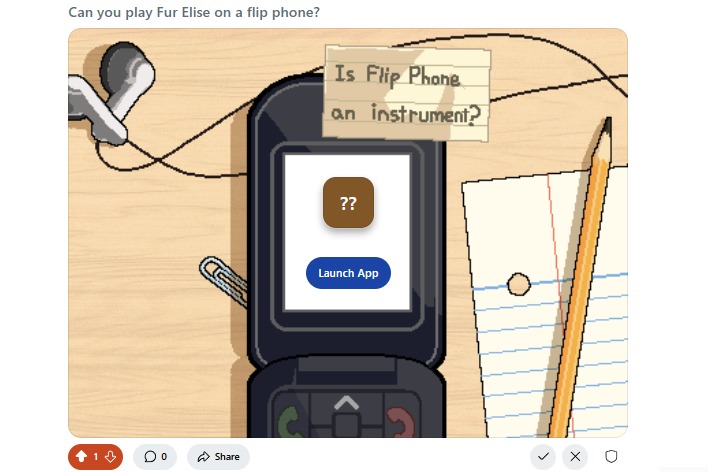 Play it on a Flip Phone – screenshot 1