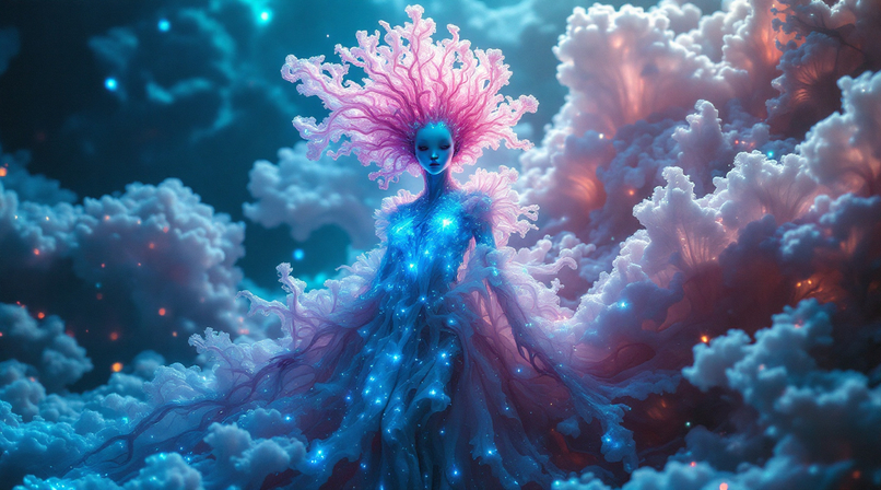 Mycelium Dreams | Alien EDM Fashion Music Video – screenshot 5