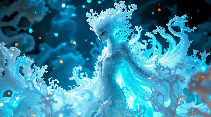 Mycelium Dreams | Alien EDM Fashion Music Video – screenshot 7