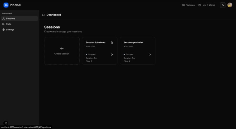 PinchAI – screenshot 2