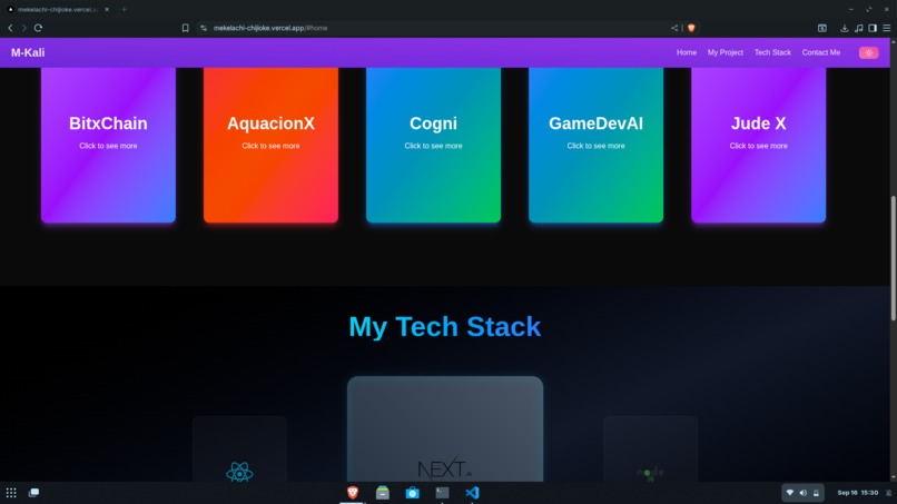 My Techifyed Portfolio – screenshot 2