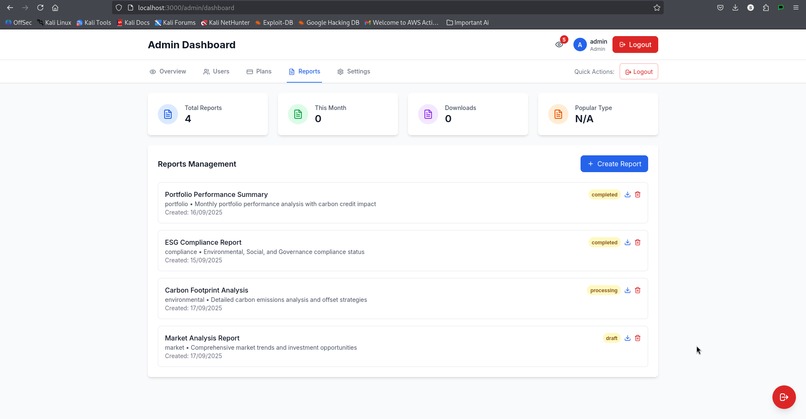 Carbon credit tracker and stock,crypto asset prediction app – screenshot 3