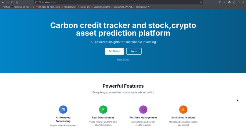 Carbon credit tracker and stock,crypto asset prediction app – screenshot 16