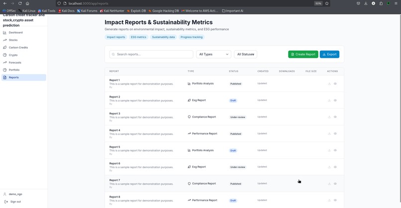 Carbon credit tracker and stock,crypto asset prediction app – screenshot 25