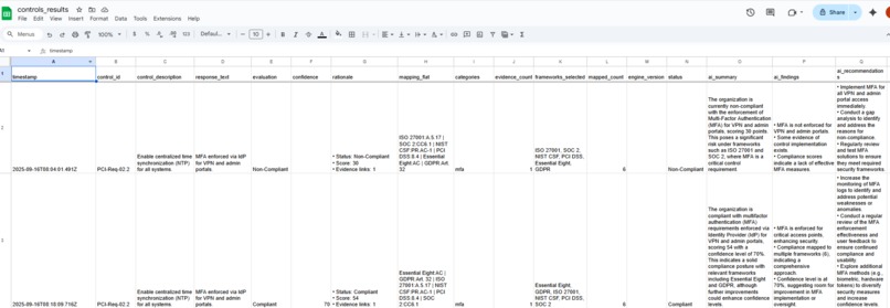 CyberPulse Compliance Co-Pilot (Outback Edition) – screenshot 2