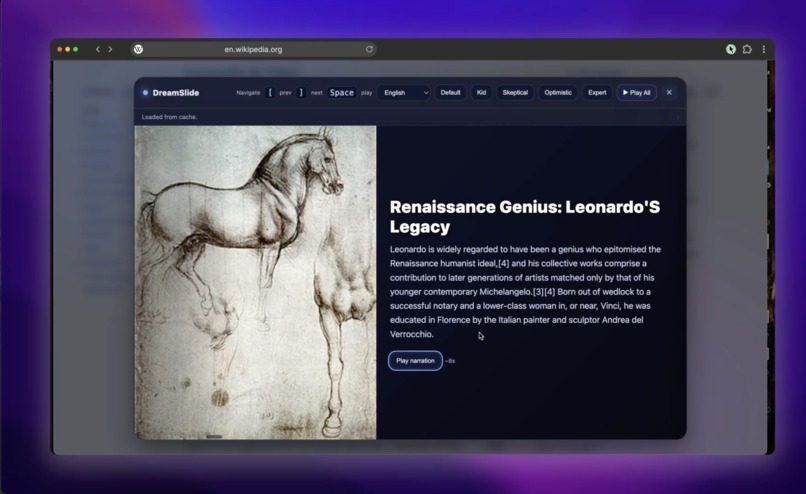  DreamSlide – screenshot 1