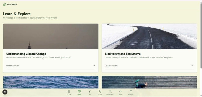 Ecolearn – screenshot 3