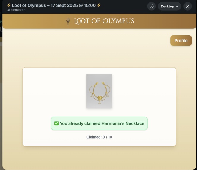 Loot of Olympus – screenshot 3