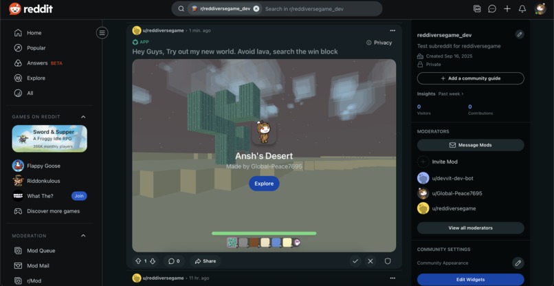 Reddiverse – screenshot 13