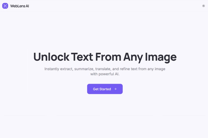 WebLens AI – screenshot 1