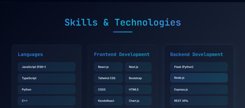 DevCraft - My Interactive Portfolio Journey – screenshot 3