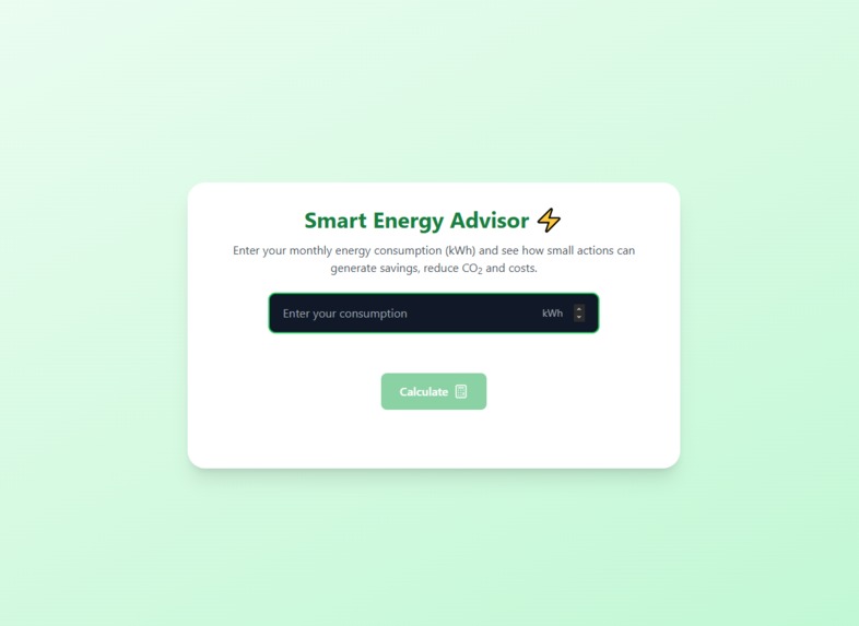 Smart Energy Advisor – screenshot 1