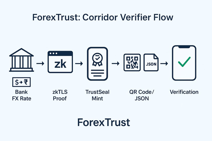 ForexTrust: Corridor Verifier App – screenshot 1