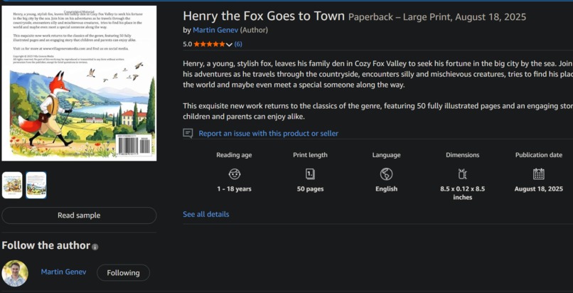 Henry the Fox Goes to Town – screenshot 3