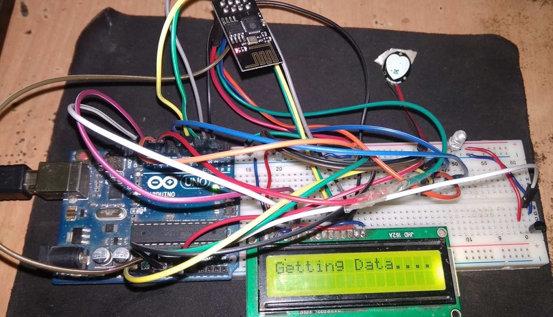 Iot based health monitoring system  – screenshot 1