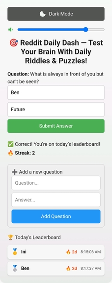 dailydash01 – screenshot 2