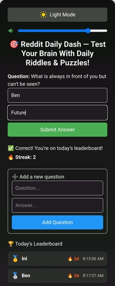 dailydash01 – screenshot 5
