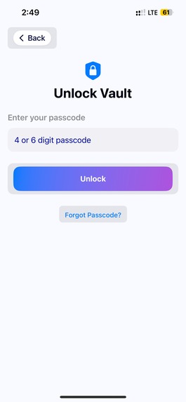 Calendar Vault – screenshot 3