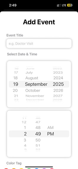 Calendar Vault – screenshot 5