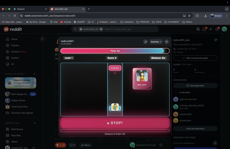 RedRun – screenshot 2