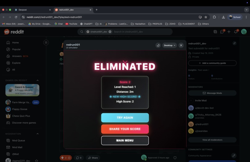 RedRun – screenshot 5