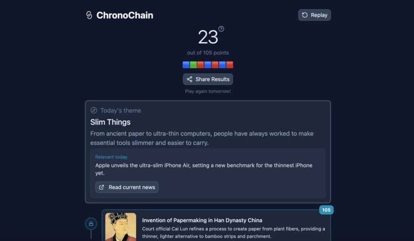 ChronoChain – screenshot 3