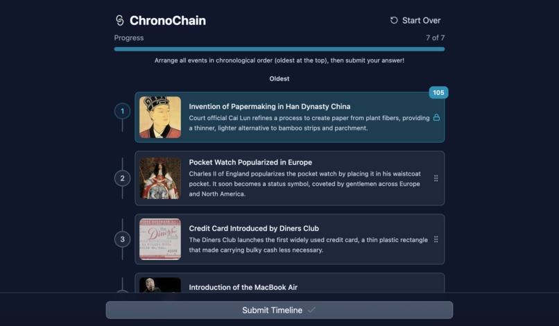 ChronoChain – screenshot 2