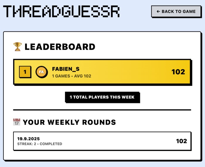 ThreadGuessr – screenshot 5