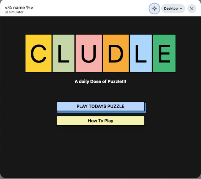 CLUDLE – screenshot 1