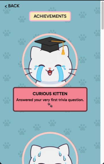 Forgetful Kitty Trivia – screenshot 2