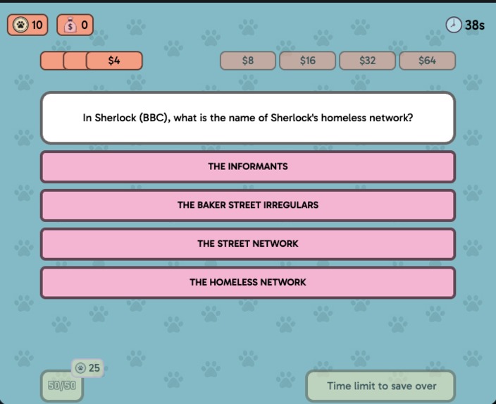 Forgetful Kitty Trivia – screenshot 3