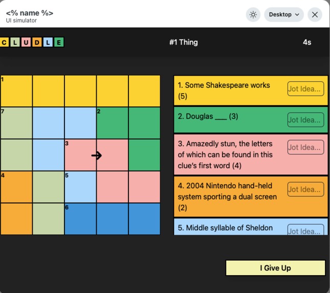 CLUDLE – screenshot 2