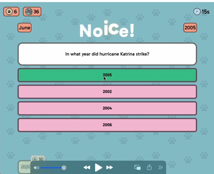 Forgetful Kitty Trivia – screenshot 4