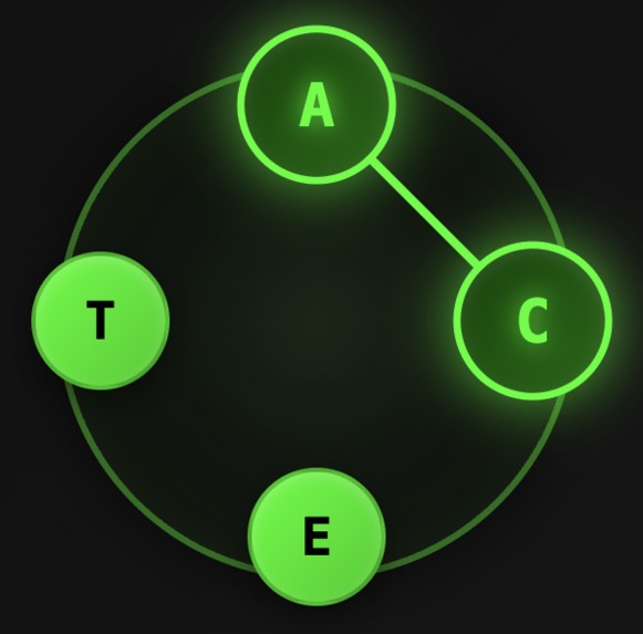 Wordris One: Swiping Crossword Game – screenshot 2