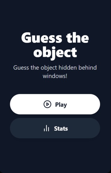 Guess the object – screenshot 1