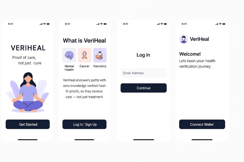 VeriHeal: A Privacy-Preserving Eligibility Engine – screenshot 1