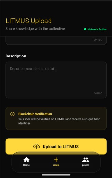 LITMUS – screenshot 1